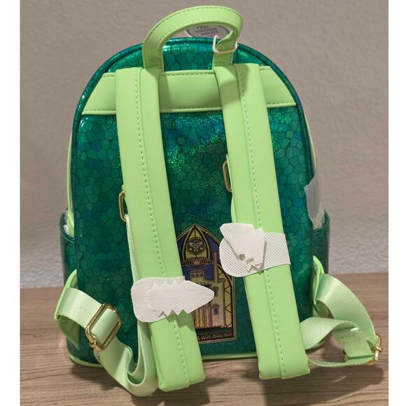 Loungefly Tiana Stained Glass Mini-Backpack NWT display picture 3